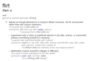 flirt